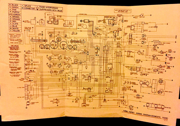 Lotus Esprit 4cyl Wiring Diagram – Classic Car Performance