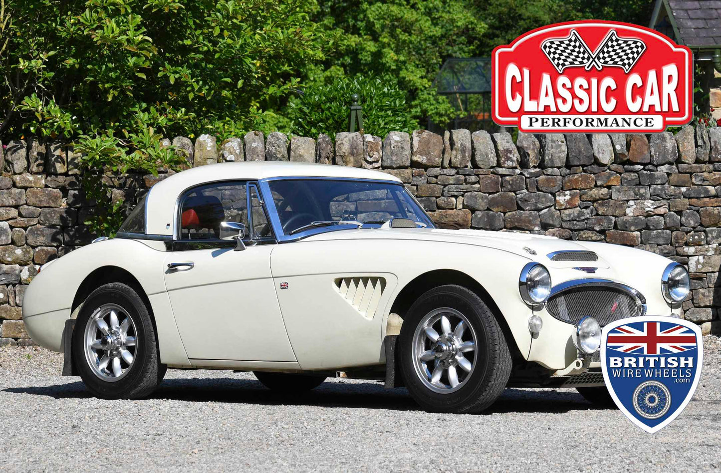 15"x 5.5" Minilite Reproduction Alloy Wheels - Austin Healey / MG / Triumph