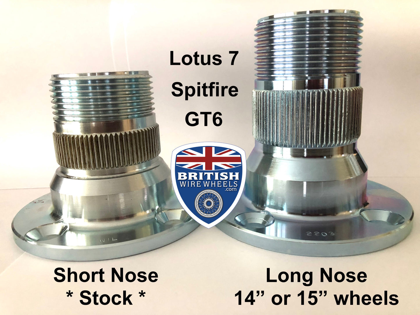Triumph Spitfire / GT6 / Lotus 7 - Wire Wheel Conversion Kit