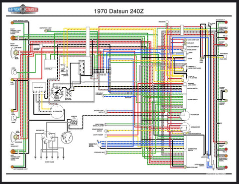 Datsun 240z Wiring Diagram