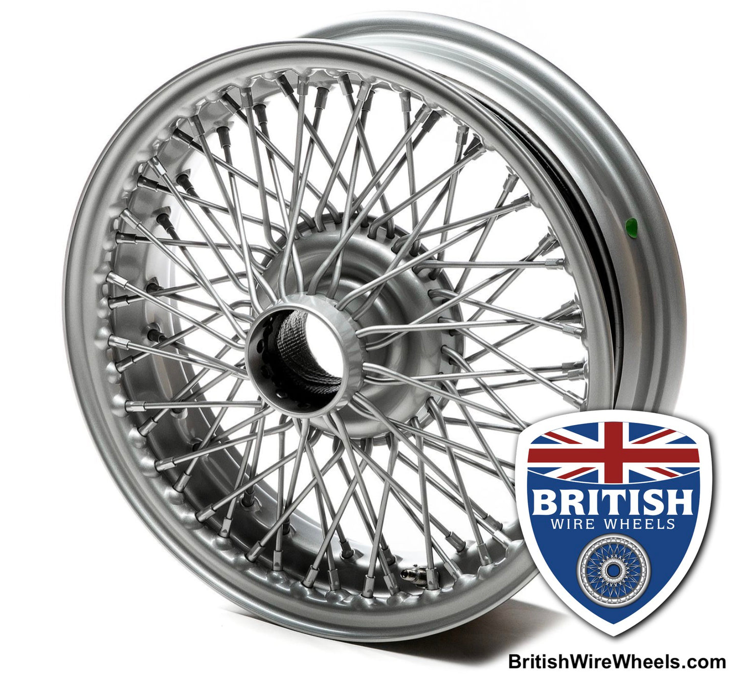 Dayton Dunlop MWS Austin Healey MG Morgan Triumph 15x4.5 60 Spoke Painted TUBELESS British Wire Wheels