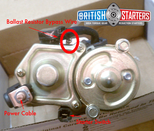 Jensen Healey Denso High Torque Gear Reduction Starter