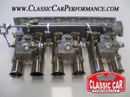 Jaguar and Triple Weber Manifold and Carb Conversion Kit
