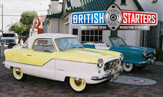 Nash Metropolitan High Torque Gear Reduction Starter moss motors