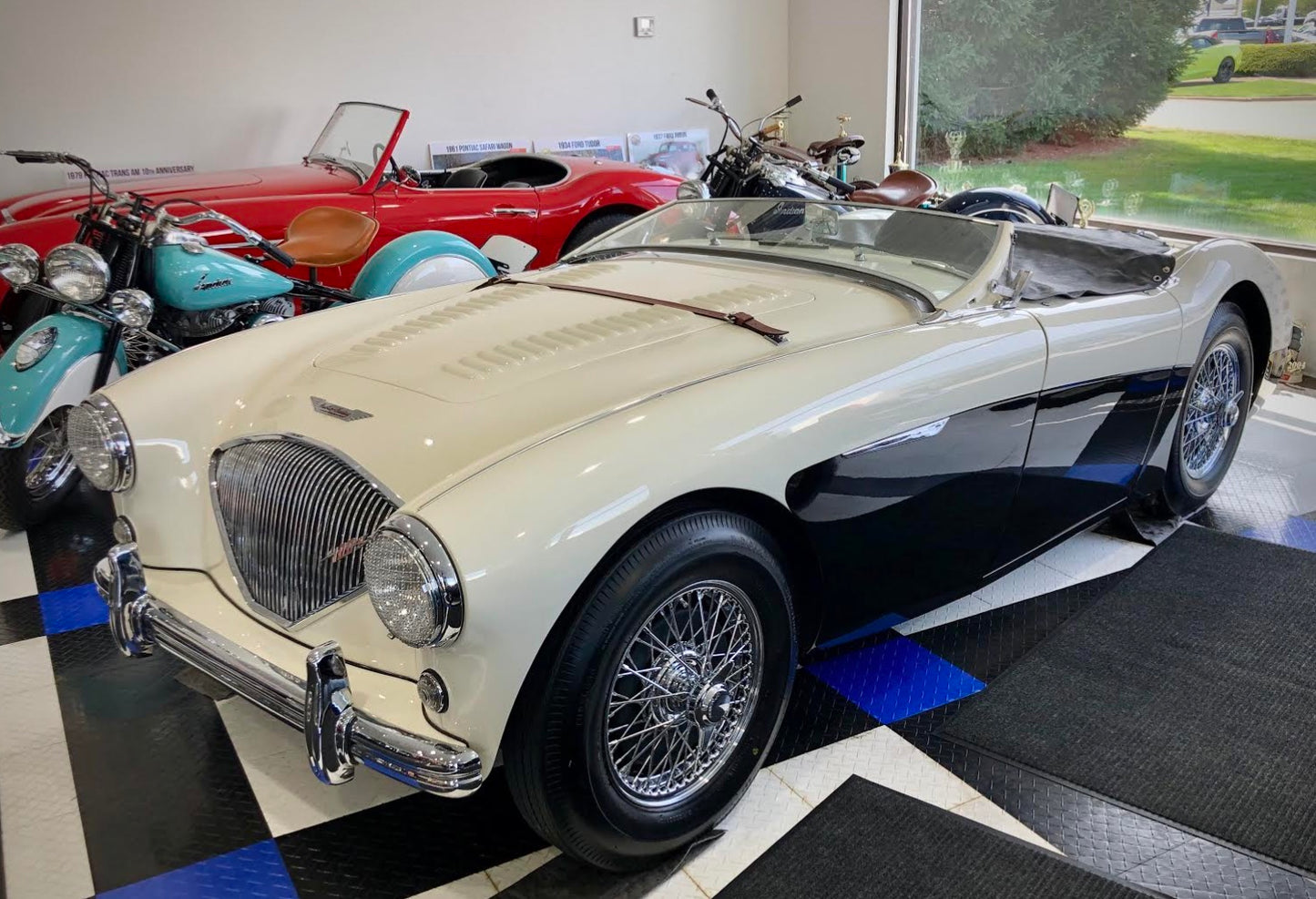 Dayton Dunlop MWS Austin Healey MG Morgan Triumph 15x4.5 60 Spoke Chrome TUBELESS British Wire Wheels