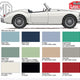 MGA Paint Codes