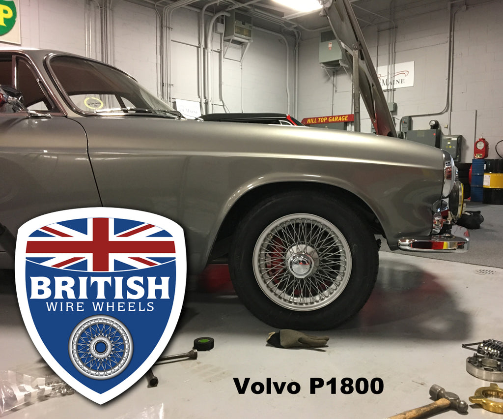 NEW PRODUCT: Volvo p1800 and 1800s Wire Wheel Conversion Kit