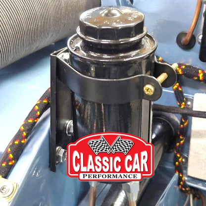 Brake Reservoir Tank and Mounting Strap - Single Supply