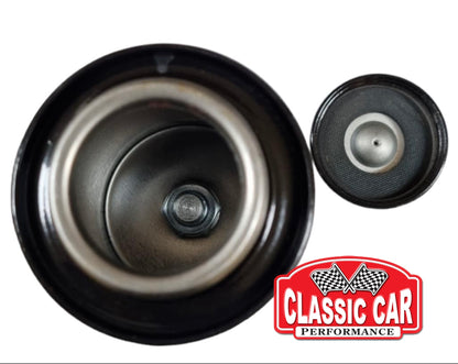 Brake Reservoir Tank and Mounting Strap - Single Supply