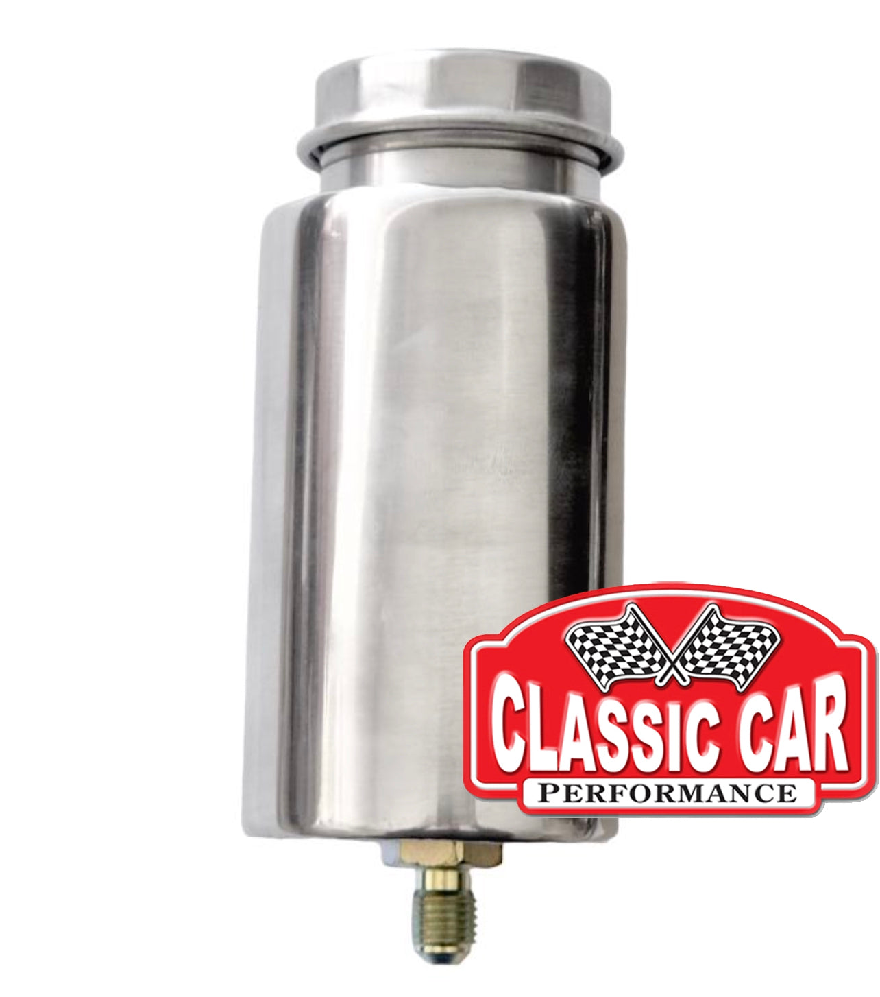 Brake Reservoir Tank and Mounting Strap - Single Supply