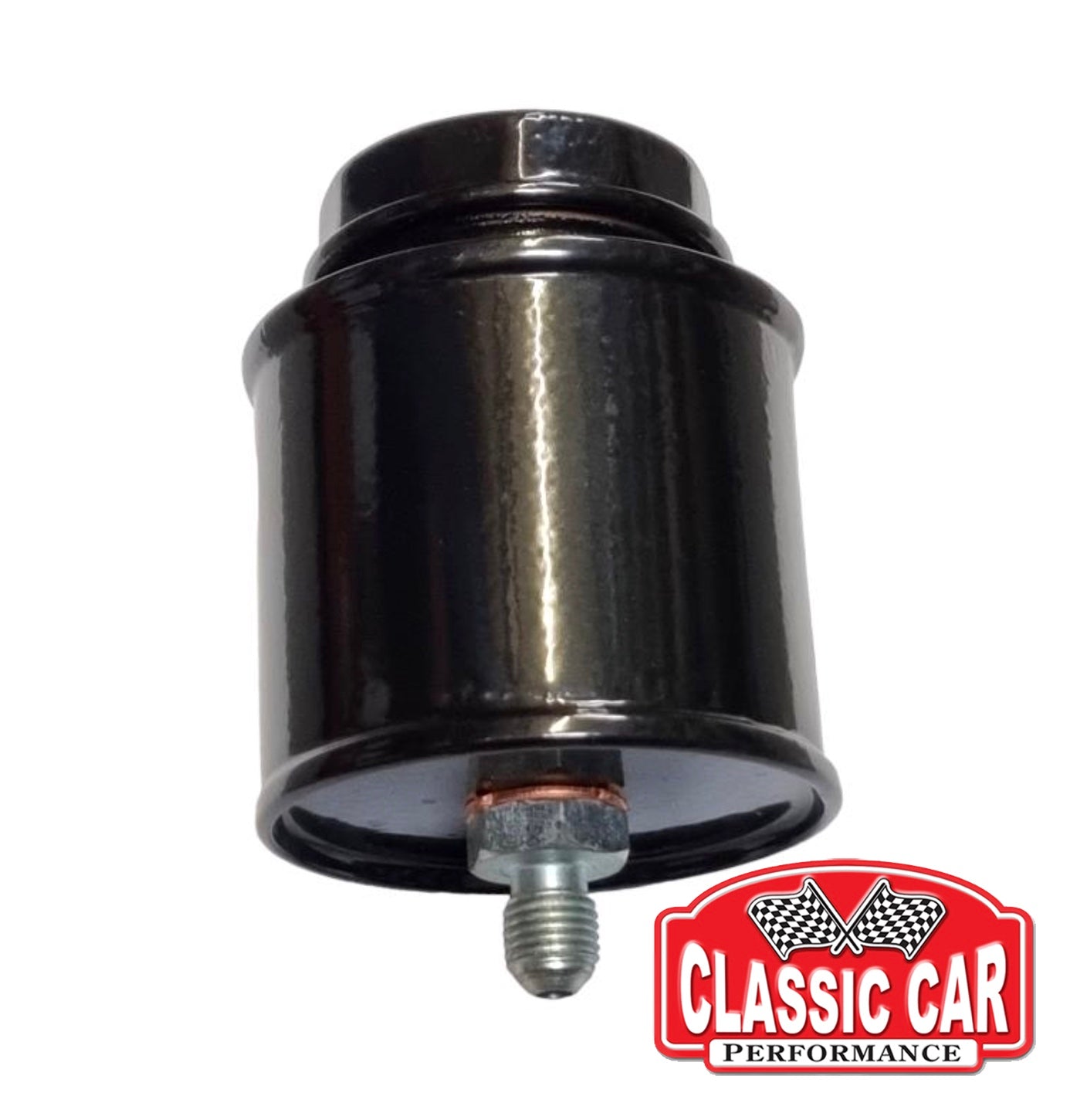 Brake Reservoir Tank and Mounting Strap - Single Supply (Classic OEM Style - Compact)