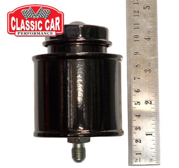 Brake Reservoir Tank and Mounting Strap - Single Supply (Classic OEM Style - Compact)