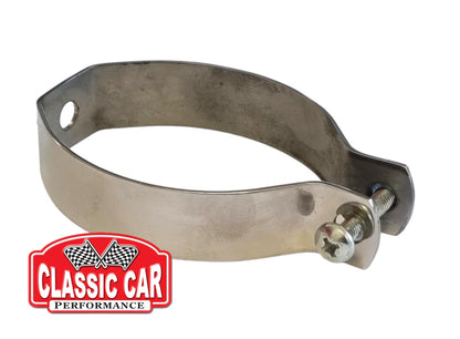 Brake Reservoir Tank and Mounting Strap - Single Supply