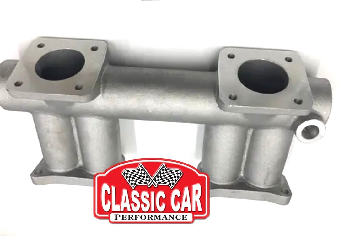 MGA MGB - Crossflow Intake Manifold and Linkage - SU Carbs