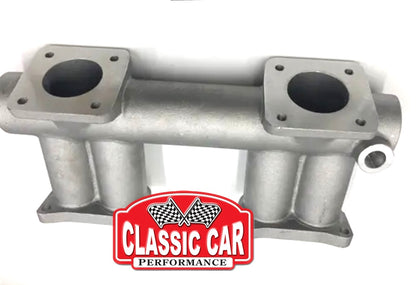 MGA MGB - Crossflow Intake Manifold and Linkage - SU Carbs