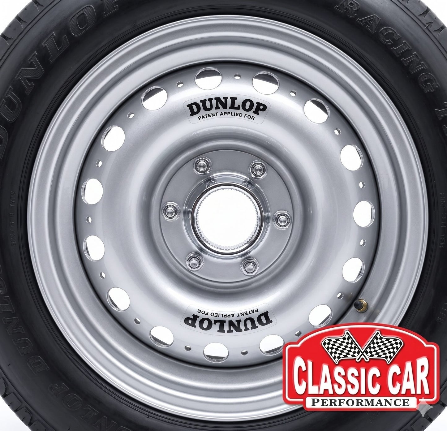 16x5" Dunlop D-Type Alloy Wheel - Silver Finish
