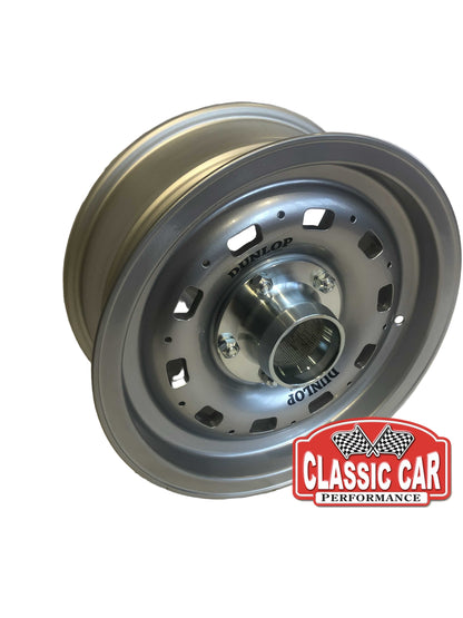 15x6"  Dunlop E-Type Lightweight Alloy Wheel