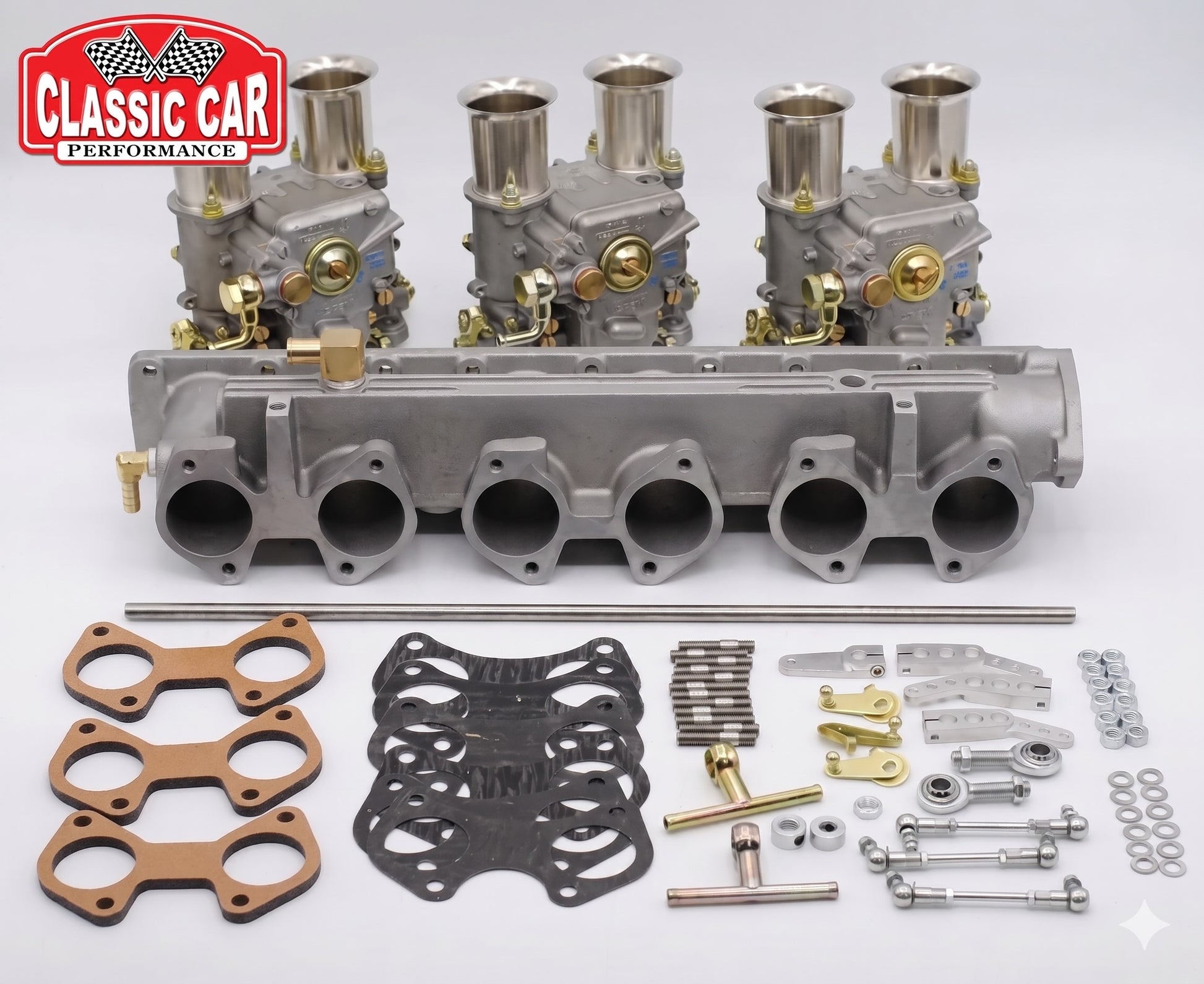 jaguar 4.2L Triple Weber Carb Kit