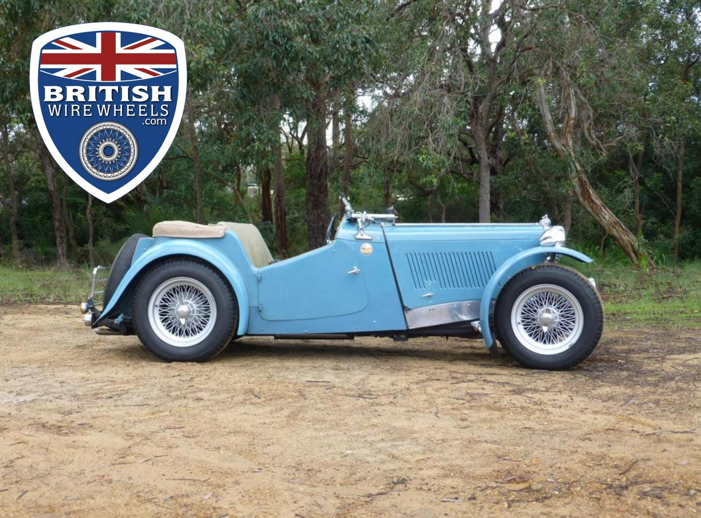 MG TC Competition Center Lace Wire Wheel