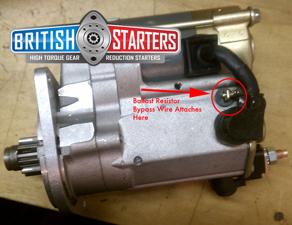 Austin Healey Bugeye Sprite High Torque Gear Reduction Starter
