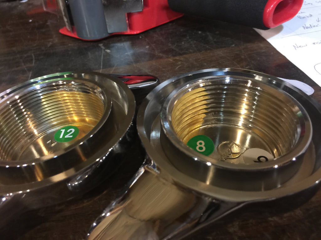 2Ear MG embossed 42mm Wire Wheel Knock Off Nuts. (Set of 4) Classic Car Performance