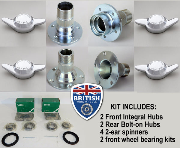 Austin Healey 3000 Splined Hub Kit