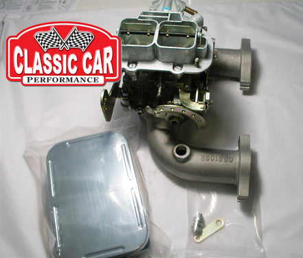 MGA MGB -  32/36 DGV Weber Carb Conversion Kit - Manual Choke