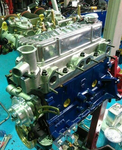 1600cc Formula Ford Kent Crossflow ALLOY CYLINDER HEAD.