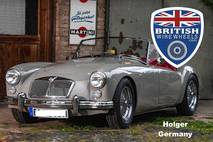15x5.5 Center Lace Tubeless - Triumph / MGA / MGB / Austin Healey MWS