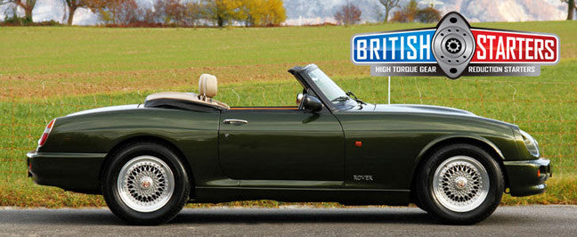 MG RV8 - High Torque Starter - BritishStarters.com – Classic Car ...