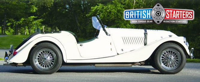 Morgan Plus 4 TR3b TR4 Drivetrain High Torque Gear Reduction Starter moss motors Morgan spares