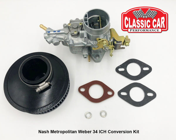 Nash Metropolitan 34 ICH Weber Conversion Kit