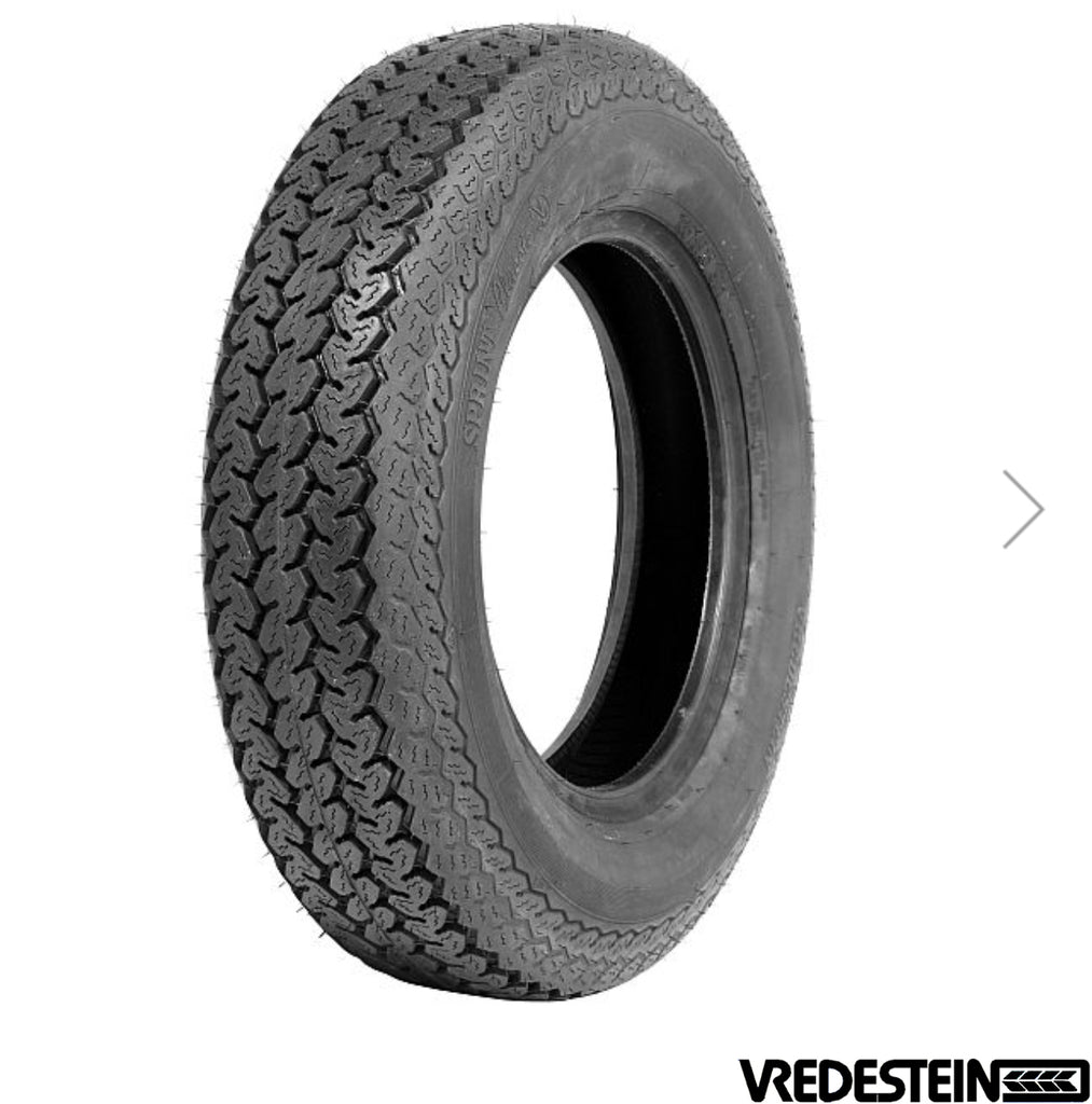 Vredestein Sprint Classic Tires - Set of 4 (175HR14) – Classic Car  Performance