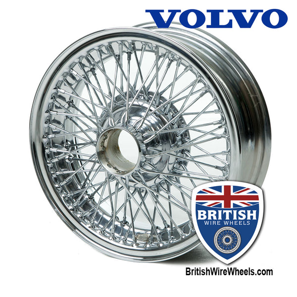Volvo p1800 Amazon 122 Wire Wheel Conversion Kit