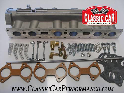 Jaguar xke etype 45 doce Weber triple carb kit