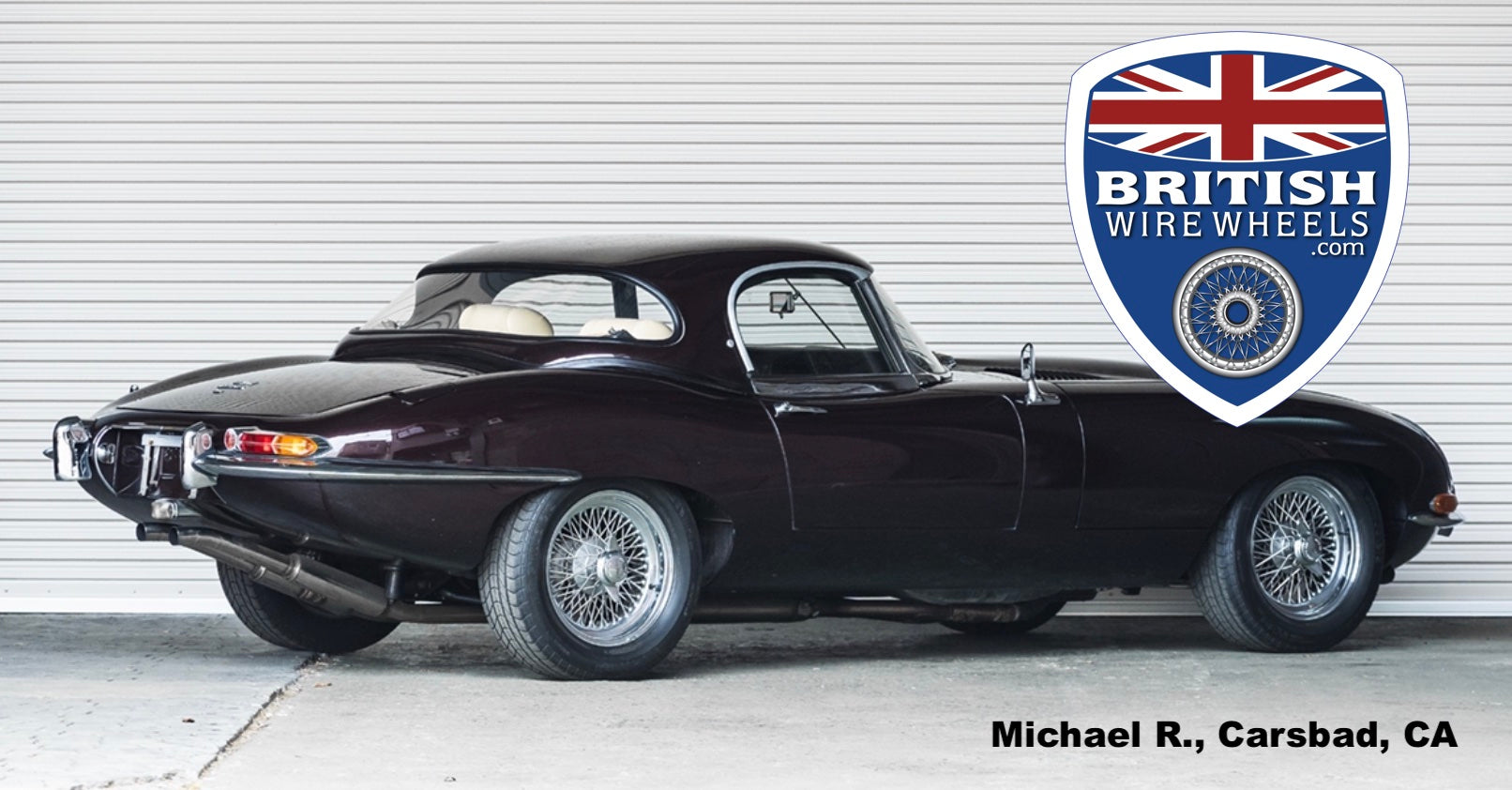 Jaguar XKE Center Lace Wire Wheels